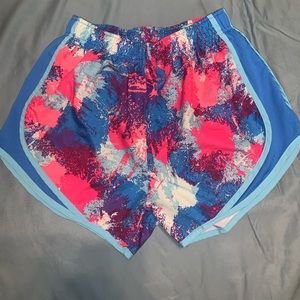 Nike ✔️Dri Fit splatter patterned running shorts size S